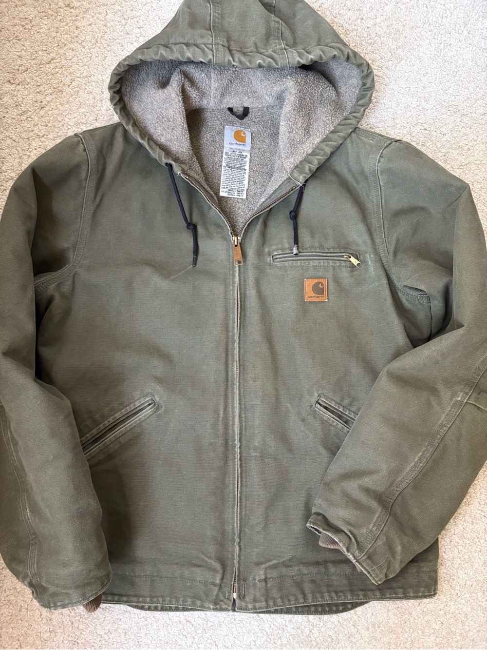 Carhartt Vintage Green Jacket J141